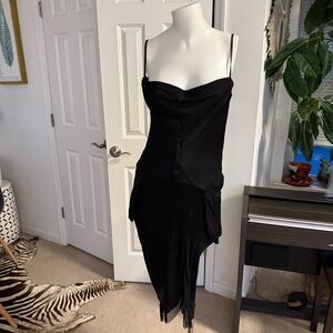 Elegant Black DALOOD Women's Dress